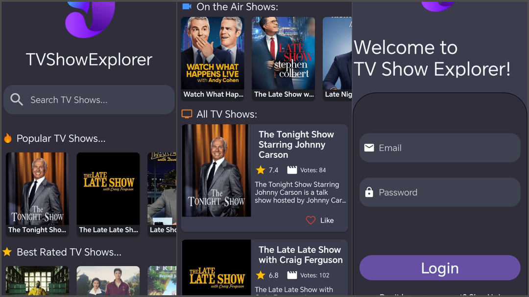 TVShowExplorer